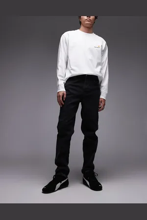 Topman Stretch tapered jeans in washed