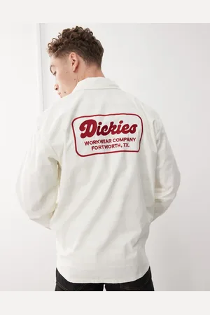 Dickies Lewistown long sleeve shirt in cream