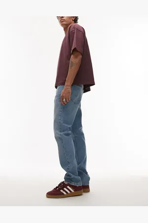 Topman Stretch slim jeans in light wash