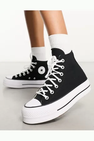 Converse Chuck Taylor All Star Hi Lift canvas platform sneakers in