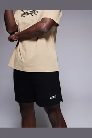 HUGO BOSS Dulasho logo relaxed fit sweat shorts in - part of a set