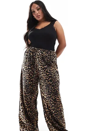 Esmée Exclusive beach pants in leopard - part of a set