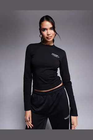 Kaiia Studio longsleeve crop top in - part of a set