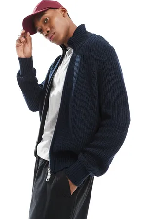 Farah Crestone zip through sweater in