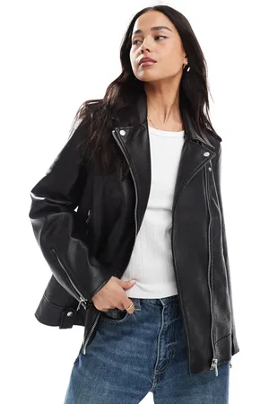 ONLY Faux leather jacket in