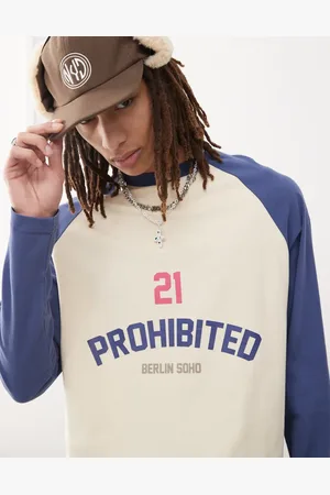 Prohibited 21 logo long sleeve t-shirt in