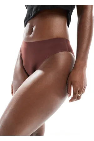 Modibodi Au Naturel seamfree bikini moderate - heavy period briefs in cocoa