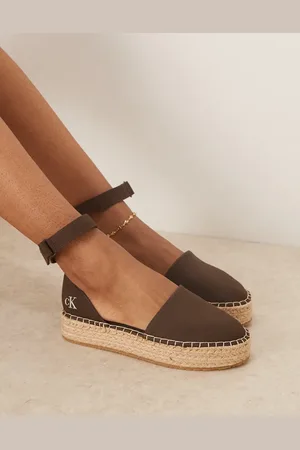Calvin Klein Espadrille flatform sandals in