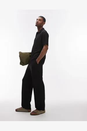 Topman Straight leg ottoman sweatpants in