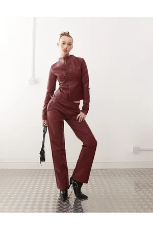 Heretic Nine Faux leather pants in - part of a set