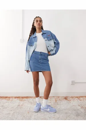 Kickers Low rise mini skirt in mid