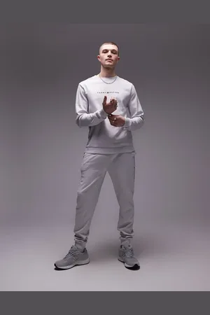 Tommy Hilfiger Lounge logo sweatpants in light
