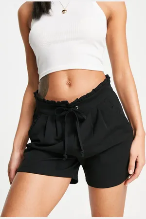 JDY Paperbag waist tailored shorts in