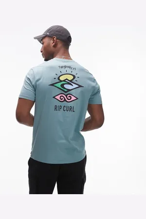 Rip Curl Search icon t shirt in lagoon