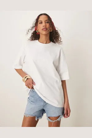 Gina Tricot Short sleeve oversized t-shirt in