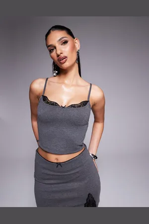 ASOS Lace bust cami top in - part of a set
