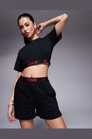 HUGO BOSS Lounge short in with red logo waistband - part of a set