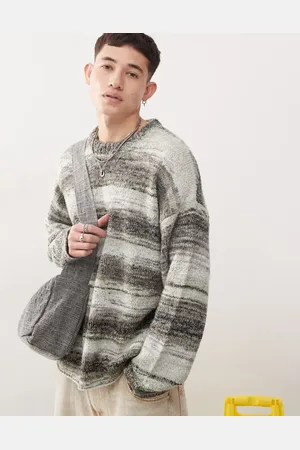 The Ragged Priest Spacedye boxy fit knit sweater in
