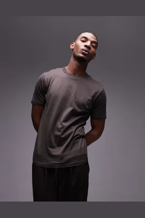 MANGO Premium t-shirt in dark