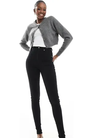 Dr Denim Solitaire high waist super skinny jeans in clean wash