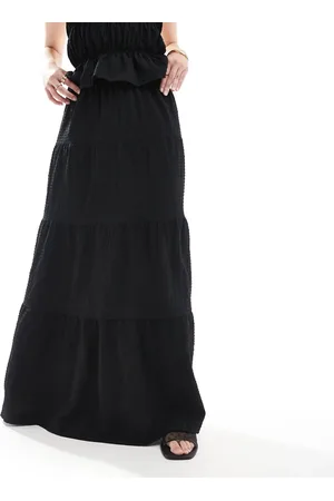 Esmée Esmee Exclusive sheer tiered beach skirt in textured - part of a set