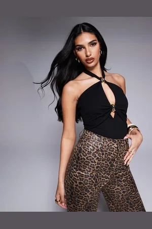River Island Halterneck bodysuit in