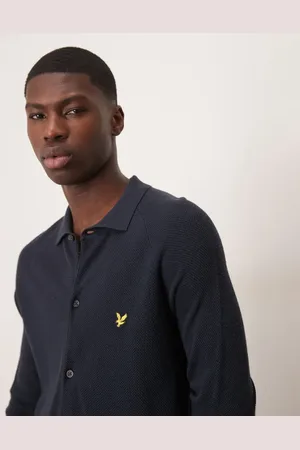 Lyle & Scott Long Sleeve Linen Mix Shirt in