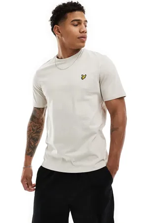 Lyle & Scott Icon logo T-shirt in beige