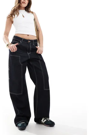 French Connection Denver relaxed carpenter jeans in indigo