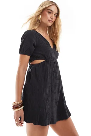 Billabong Isnt she sweet cut out mini dress in