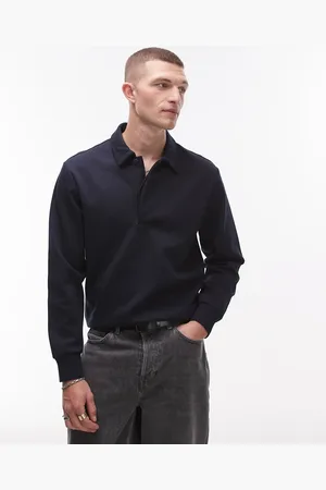 MANGO Collared sweatshirt in