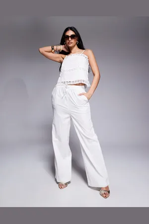 River Island Lace insert pants in - part of a set