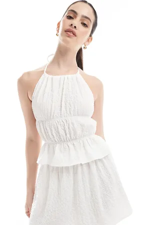 Esmée Esmee Exclusive high neck halter beach top in