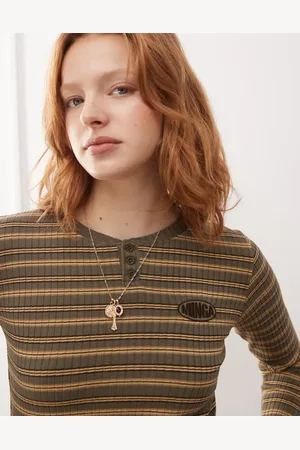 Minga London long sleeve top in stripe