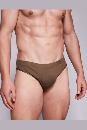 ASOS Textured swimsuit in