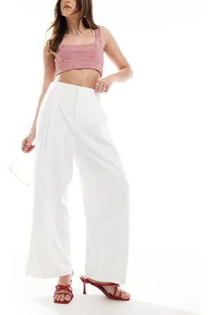 Stradivarius Pleated tailored pants in
