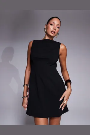 ASOS Sleeveless seam detail mini dress in