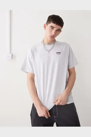 Kickers Oversized t-shirt with graphic in light heather