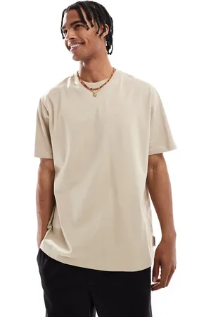 Threadbare 200GSM cotton short sleeve t-shirt in stone