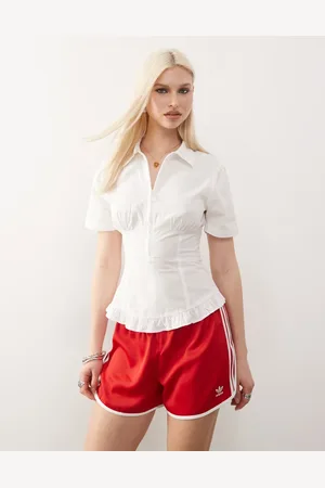 COLLUSION Cinched waist shirt