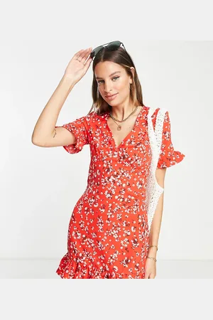 Parisian Tea dress in floral print