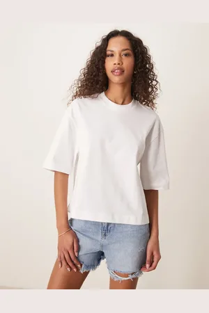 Gina Tricot Short sleeve boxy tee in