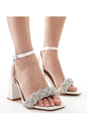 Be Mine Bridal Ada heeled sandals in ivory