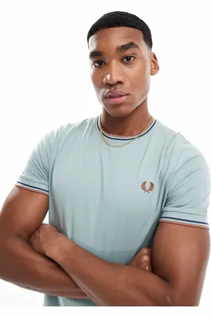 Fred Perry Twin tipped t-shirt in ice