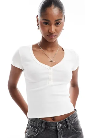 Stradivarius STR button front top in