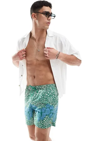 Farah Colbert flower print swim shorts in