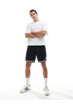 Only & Sons Relaxed fit mesh basketball shorts in