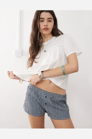 COLLUSION Plaid boxer shorts