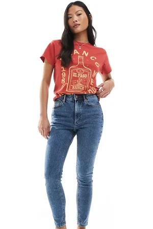 ASOS ASOS DESIGN Petite ultimate skinny jean in mid