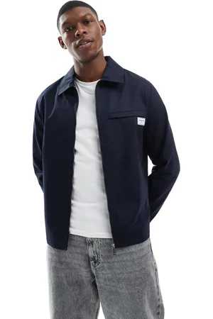 Only & Sons Double zip worker jacket in